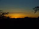  sunset @ our safari camp site