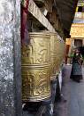  some of the thousands of prayer wheels, lhasa