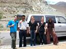  justine, udeni, carmen & me with our tibetan driver