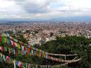  view on kathmandu from swayambhunath