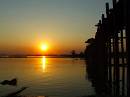  sunset @ u bein's bridge, amarapura, myanmar